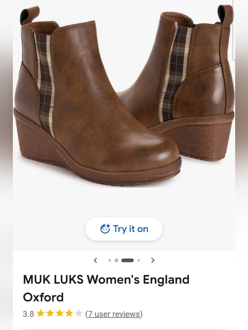 Womens New In Box Muk Luks Boots Sz 10